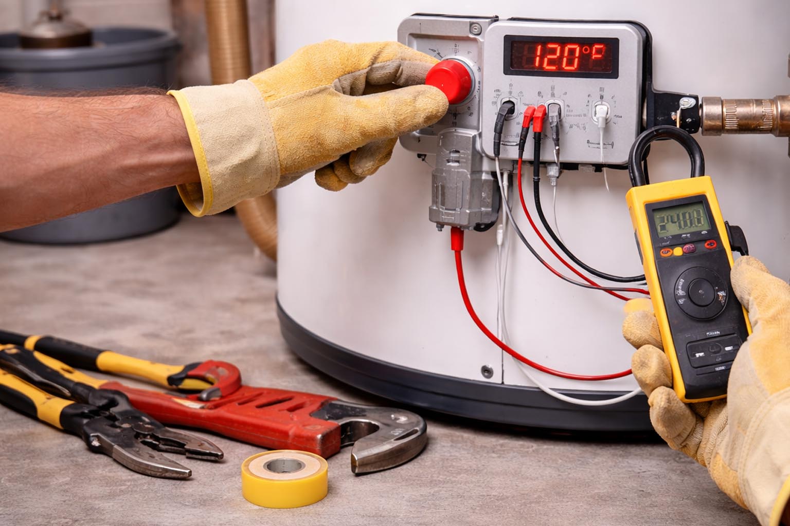 Handy Angels hot water replacement service