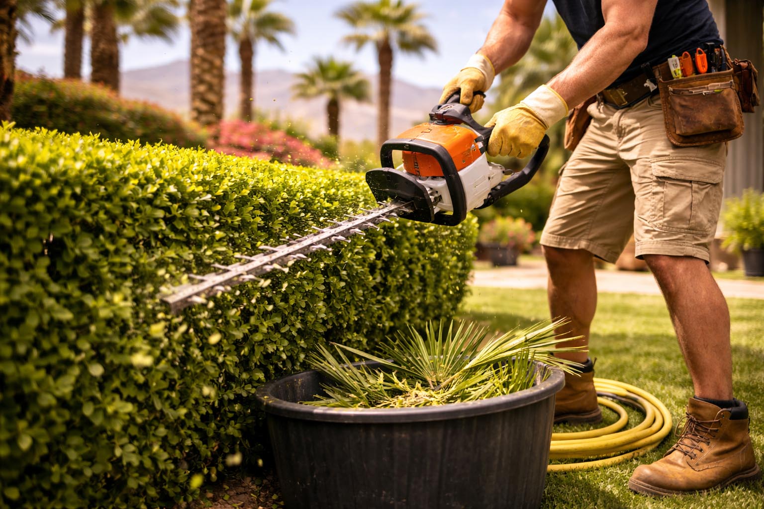 Handy Angels landscape and hardscape support